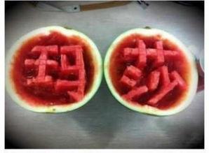 牛牛在吃瓜,瓜中藏趣