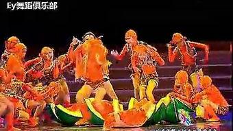 猴子吃瓜舞蹈,趣味横生的现代街舞潮流